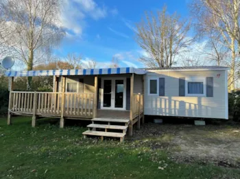 Mietunterkunft - Mobilheim 2 Schlafzimmer Premium - Domaine du Launay