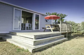 Mietunterkunft - Mobilheim 36 M² - Camping LA PLAGE