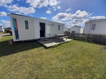 Mietunterkunft - Mobilheim 27 M² - Camping LA PLAGE