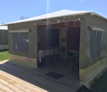 Mietunterkunft - Zeltbungalow - Camping A l'Abri de l'Océan
