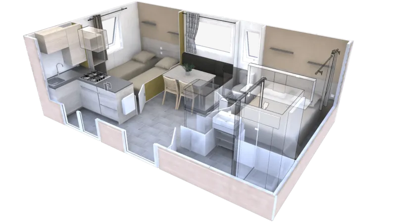 Mobil Home Premium  - 2 Chambres