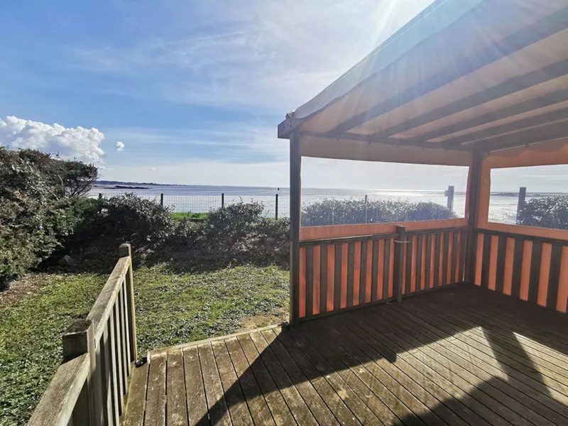 Mobil-Home Grain De Sel N°61 - 34M² Terrasse Couverte Face À La Mer