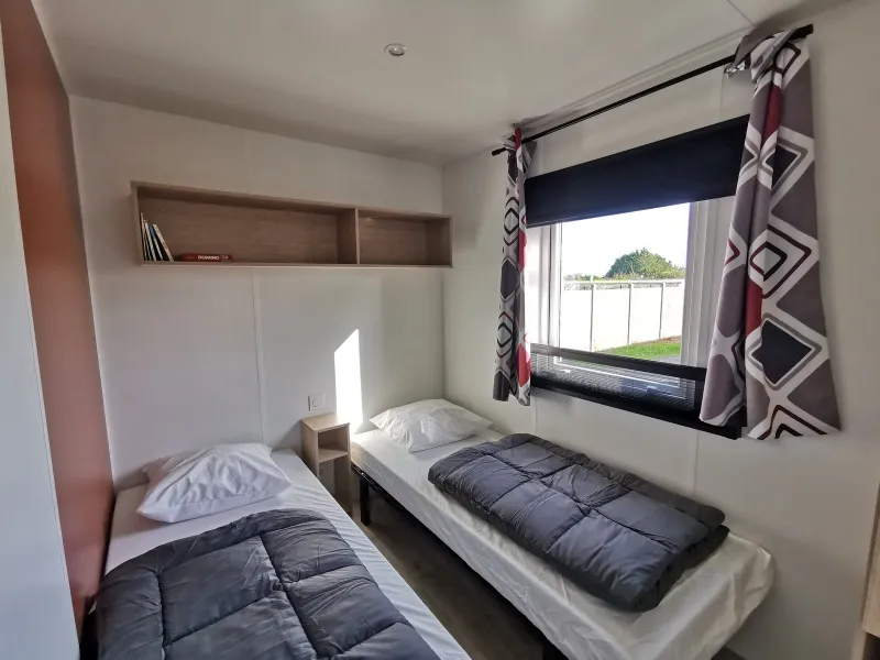 Mobil-Home Tranquillou - 3 Chambres + Terrasse Couverte - 34 M²