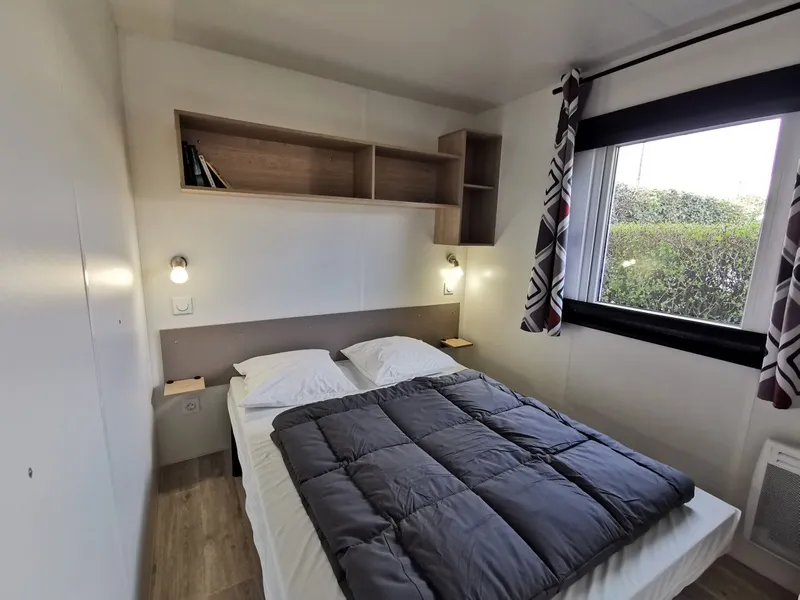 Mobil-Home Tranquillou - 3 Chambres + Terrasse Couverte - 34 M²