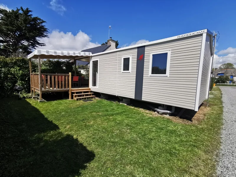 Mobil-Home Tranquillou - 3 Chambres + Terrasse Couverte - 34 M²