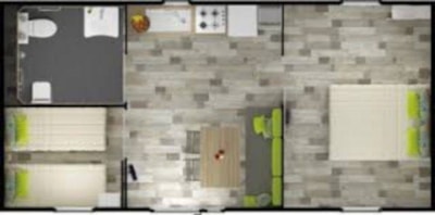 Mobile home PMR 2 bedrooms — 5