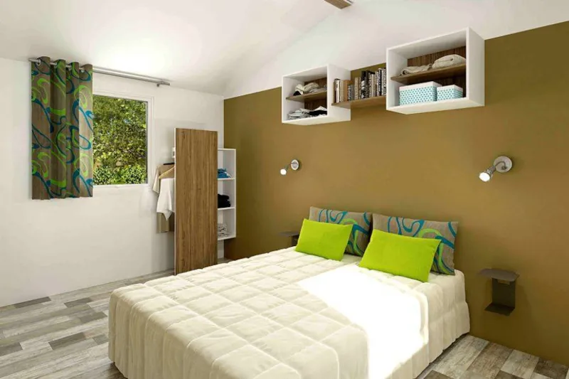 Mobil-Home Pmr – Adapté Pour Personnes À Mobilité Réduite 2 Chambres