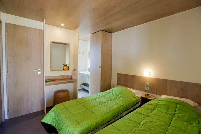 Mobil-Home Premium 2 Chambres - 2 Salles De Bain