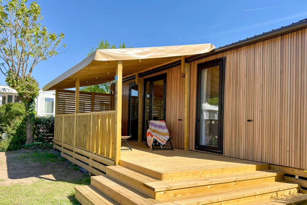 Location - Mobil-Home Premium 2 Chambres - 2 Salles De Bain - Camping Le Dolmen