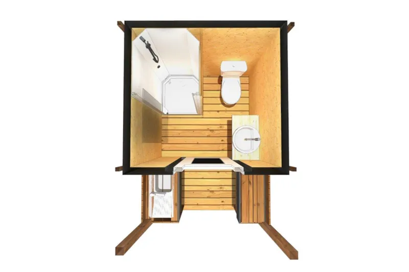 Emplacement Premium Avec Bloc Sanitaire Individuel