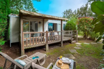Mietunterkunft - Cottage Ouessant 2 Schlafzimmer*** - Camping Sandaya Carnac 