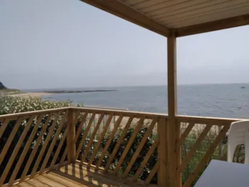 Mietunterkunft - Mobilheim Loggia 2 Schlafzimmer Meersicht + Spa Ab 5 Nächten - Camping PRESQU'ILE DE PENERF