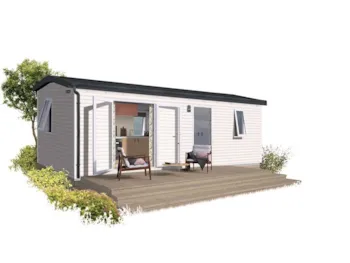 Mietunterkunft - Mobilheim Rivièra 2 Schlafzimmer - Camping PRESQU'ILE DE PENERF