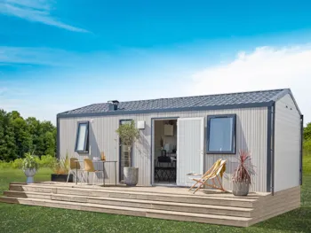 Mietunterkunft - Mobilheim Modulo 2 Schlafzimmer - Camping PRESQU'ILE DE PENERF