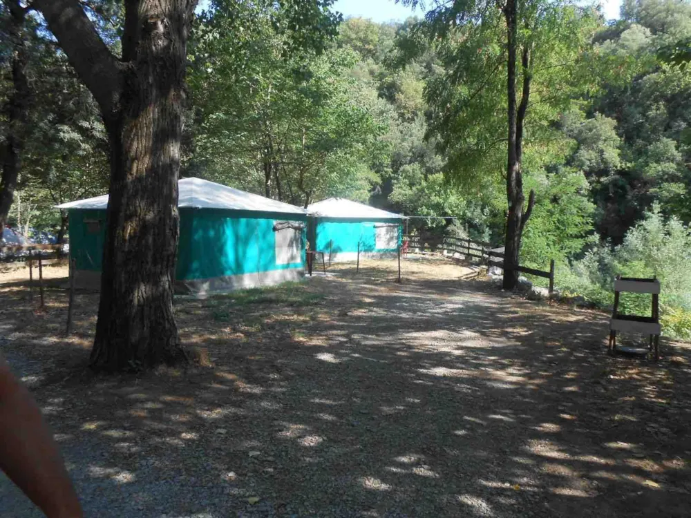 Location - Bungalow Toilé - Camping Les Gorges de l'Hérault