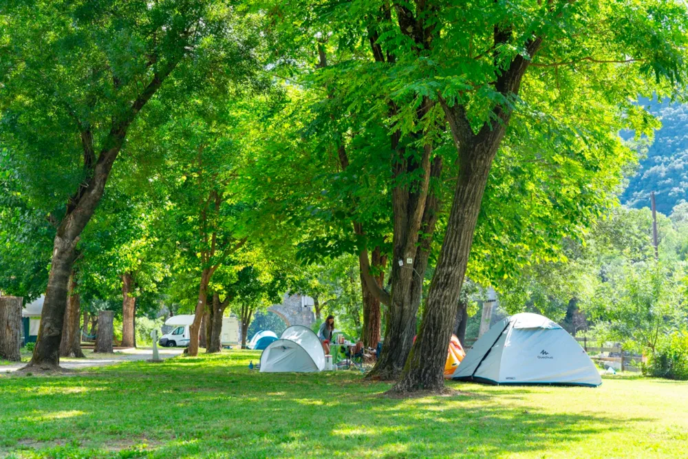 Emplacement - Forfait Emplacement + 1 Véhicule - Camping Les Gorges de l'Hérault