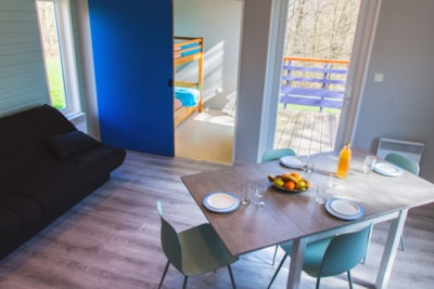 2-bedroom chalet + free Aquatica access