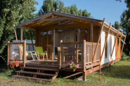Huuraccommodatie(s) - Lodge Premium 43M² 2 Kamers - Camping La Promenade