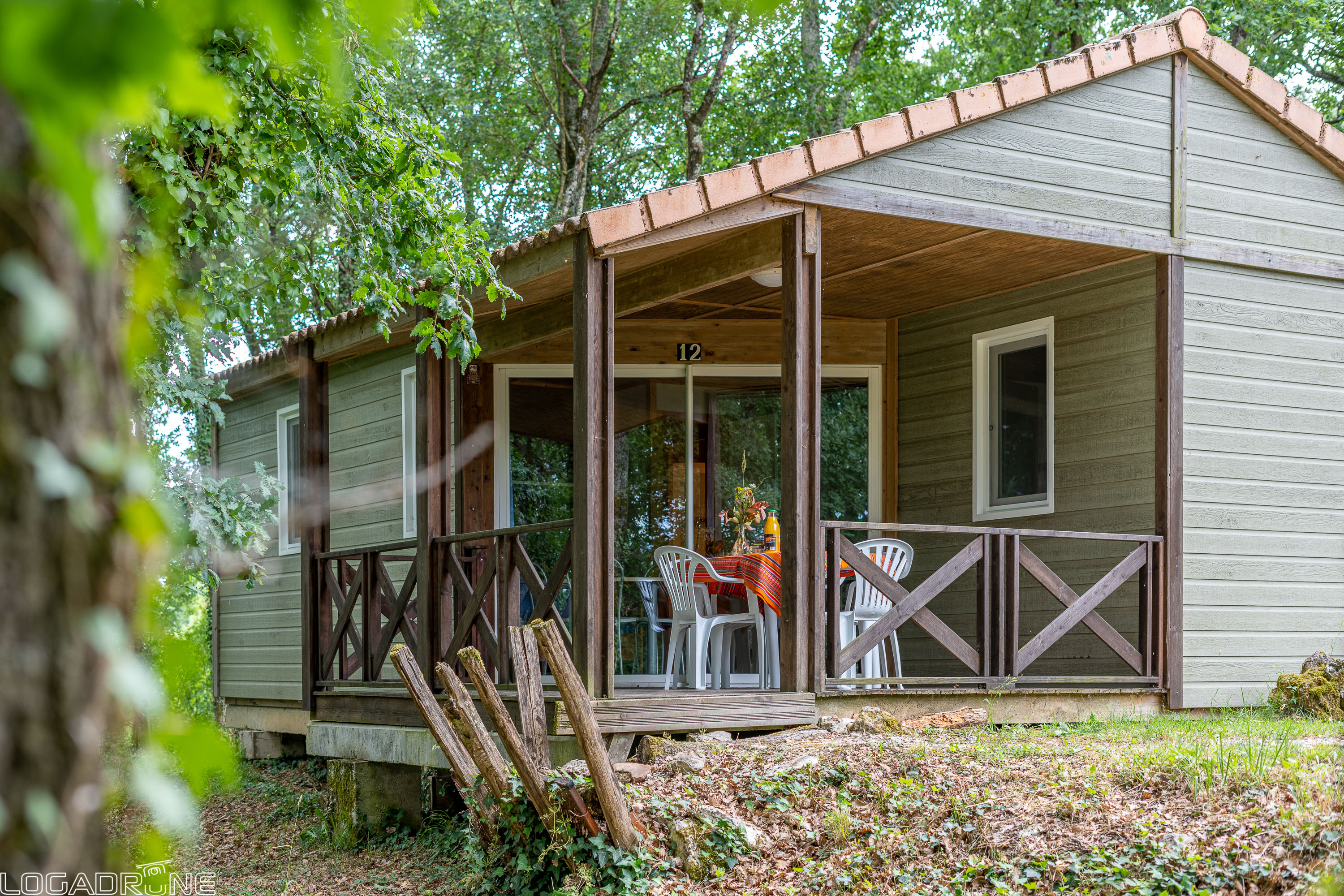 Accommodation - Chalet - Camping Les Chalets de Dordogne