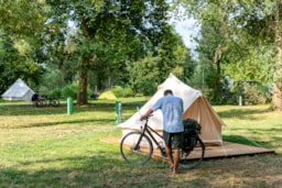 Camping L'Escale de Loire - image n°4 - Roulottes