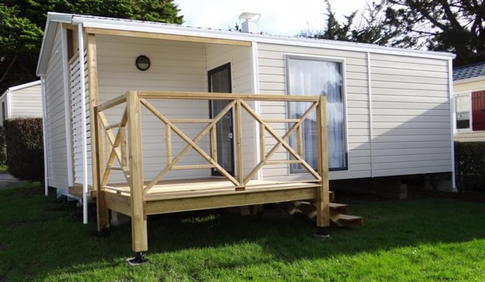 Mobil-Home 4 Personnes 2 Chambres, Terrasse Couverte