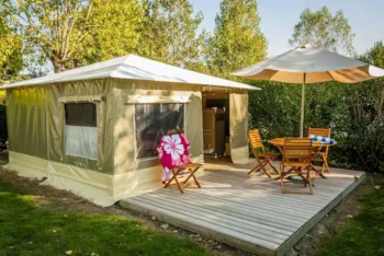 Mietunterkunft - Zeltbungalow Caraïbe - Camping L'Evasion