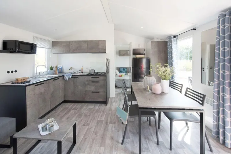 Mobil-Home Terrasse 3 Chambres (Tv Offerte) Malaga / Bermude / Ophea / Nirvana / Lodge