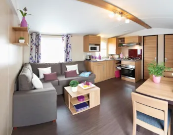 Accommodation - Mobile Home 32 M² - Lægårdens Camping
