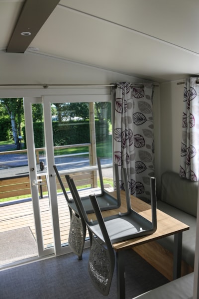 Mobilhome 26 m2 with terrasse