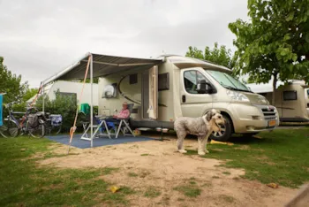 Kampeerplaats(en) - Kampeerplaats Confort: Auto + Tent Of Caravan Of Kampeerauto  + Elektriciteit +Water - Camping Resort Els Pins