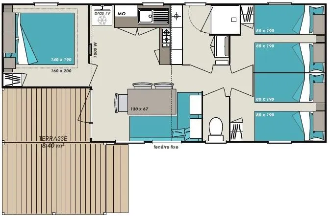 Mobilhome Premium 3 Ac