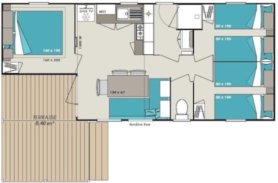 Mobile home Premium 3 AC — 6