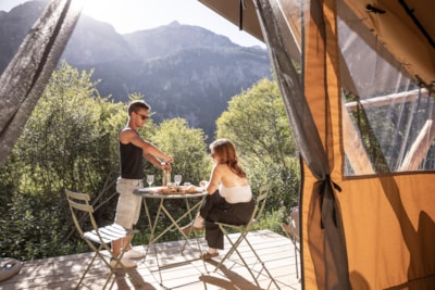 Classic IV Wood & Canvas tent