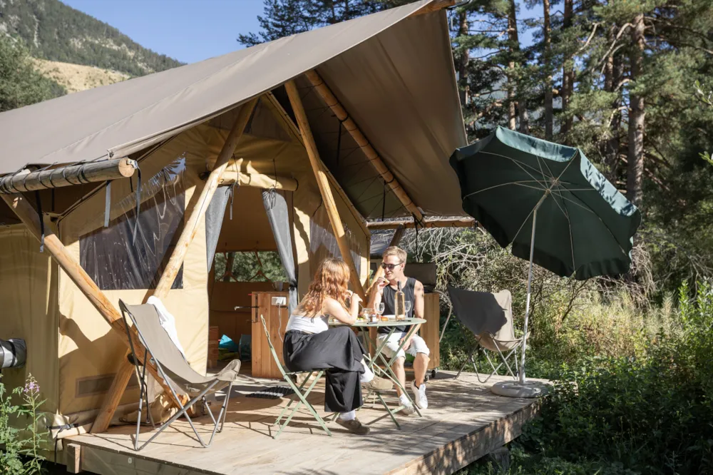 Huuraccommodatie(s) - Trappeur Tent - Huttopia la Clarée
