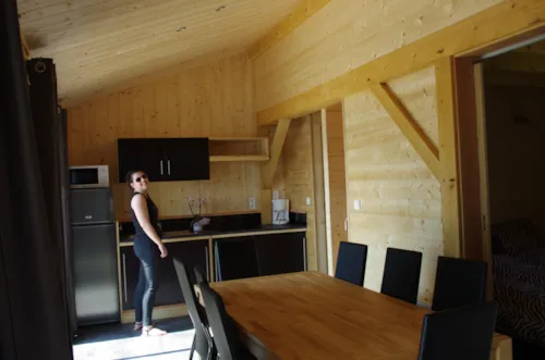 Location - Chalet Perché 2 Chambres + Mezzanine 35M² - image n°6 - Camping Kanopée Village
