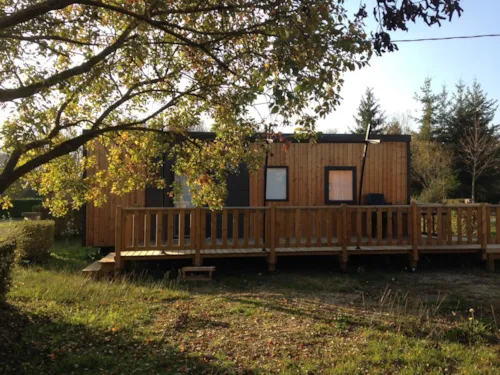 Location - Mobil-Home Lodge Pmr - image n°2 - Camping Kanopée Village