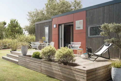 Location - Mobil-Home Lodge - image n°1 - Camping Kanopée Village