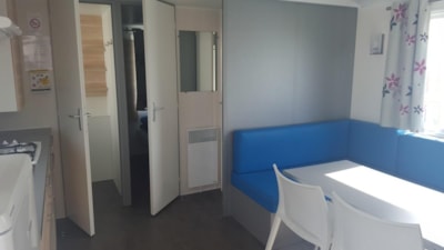 Mobil-home Confort 25-28m² (2 bedrooms) sheltered terrace