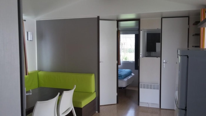 Mobil-Home Elevato Comfort 30M² (2 Camere) Terrazzo Coperto