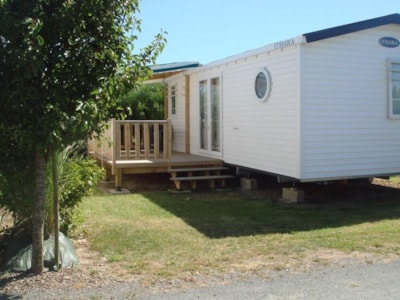 Mobil-home high comfort 30m² (2 bedrooms) sheltered terrace