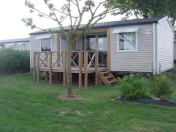 Location - Mobil-Home Prestige Patio 34M² (2 Chambres) Terrasse Semi-Couverte - 2 Salles D'eau - 2 Tv - Camping Paradis Grand'R