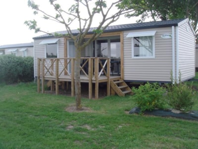 Mobil-home Prestige Patio 34m² (2 bedrooms) sheltered terrace - 2 bathroom - 2 TV