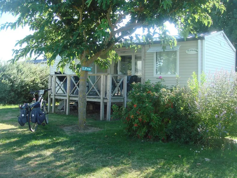 Mobil-Home Prestige Patio 34M² (2 Chambres) Terrasse Semi-Couverte - 2 Salles D'eau - 2 Tv