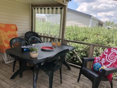 Mobil-home Grand Confort 36m² (3 bedrooms) sheltered terrace