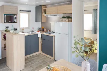 Location - Mobil-Home Tendance 32M² (2 Chambres) Terrasse Semi-Couverte - Camping Paradis Grand'R