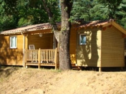 Location - Chalet - Avec Wc Et Salle De Bain - Camping La Salendrinque