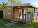 Chalet Robinson 2 Chambres, 21 M² + Terrasse Couverte 4/5 Pers, Coin Séjour Cuisine, Tv Comprise Chalet Robinson 2 Chambres, 21 M² + Terrasse Couverte 4/5 Pers, Coin Séjour Cuisine, Tv Comprise