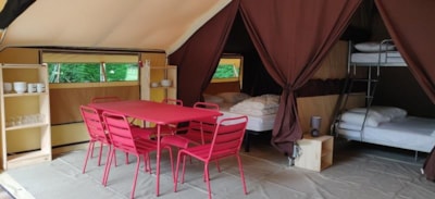 TENTE LODGE CLASSIC 500, 2 bedrooms - 25 m2 + terrace — 3