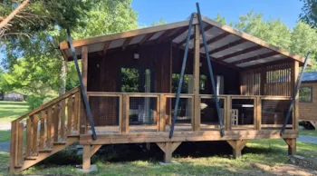 Mietunterkunft - Chalet Mimosa - Camping Le Montet d'Oléron