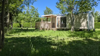 Mietunterkunft - Malaga Mobile Home 2 Bedrooms - 27M² + Terrace - Camping Le Montet d'Oléron